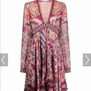 Etro Abstract leopard print dress